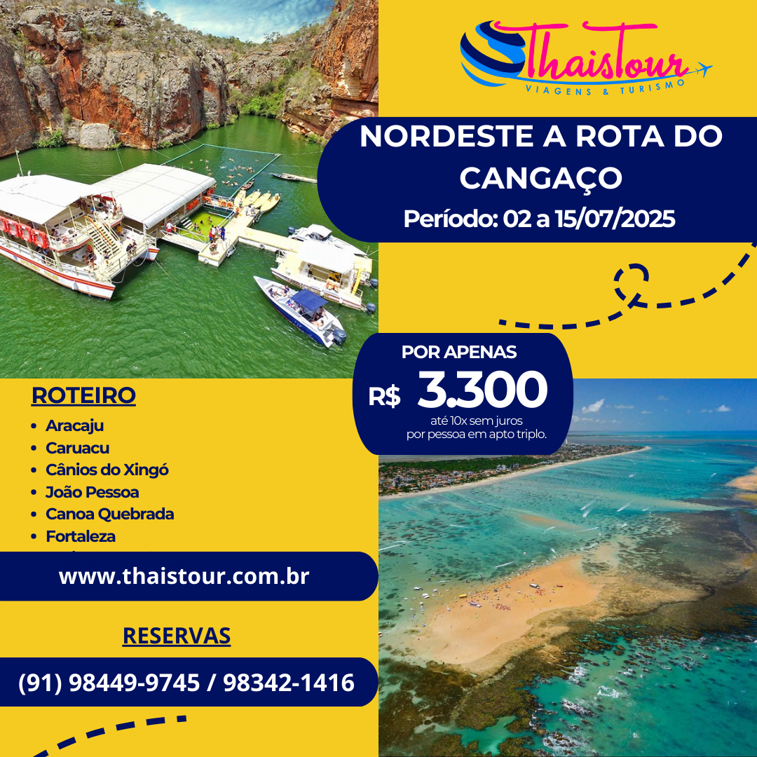 EXCURSÃO NORDESTE A ROTA DO CANGAÇO